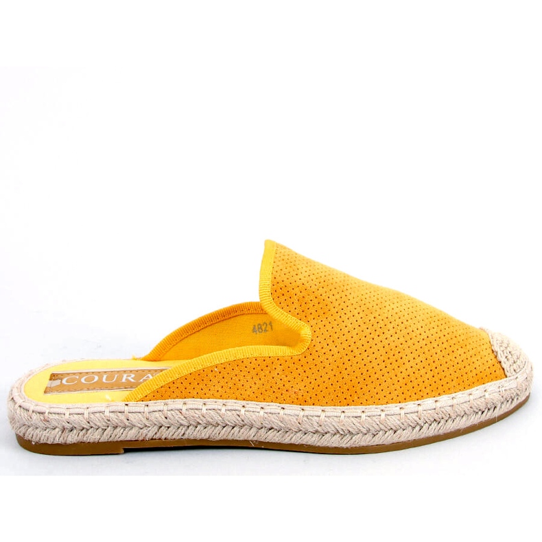 Ciabatte da donna Carmen Yellow espadrillas giallo