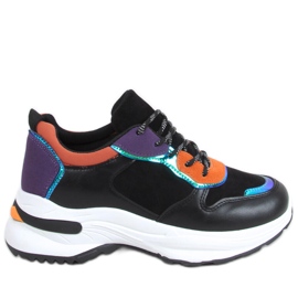 Sneakers Otavia NERO / ARANCIONE