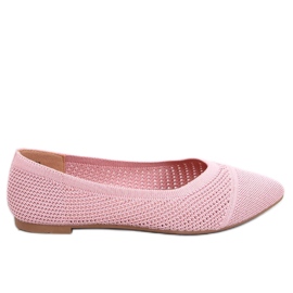 Ballerine mandorla traforate Sotty Pink rosa