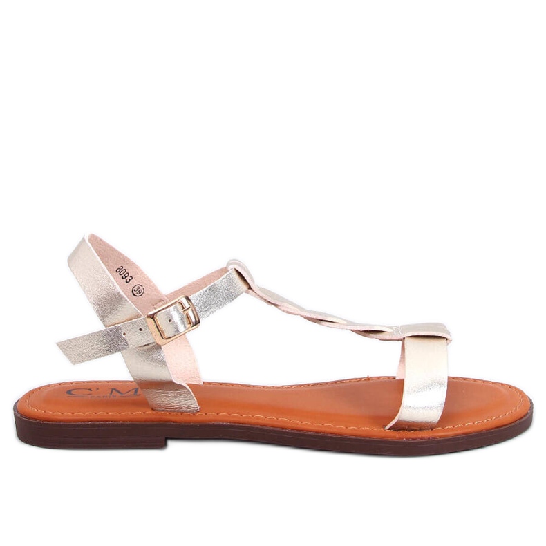 Sandali Pourta Gold da donna d'oro