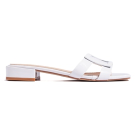 Classiche infradito da donna bianche eleganti bianca