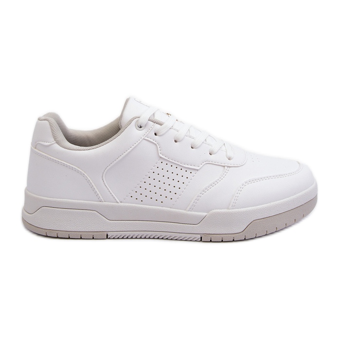 Sneakers da Uomo Realizzate in Eco Pelle Bianca Radikalle