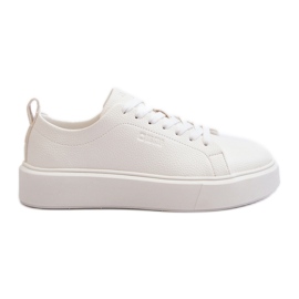 Sneakers Leggere da Donna Big Star NN274322 Memory Foam System Bianche bianco