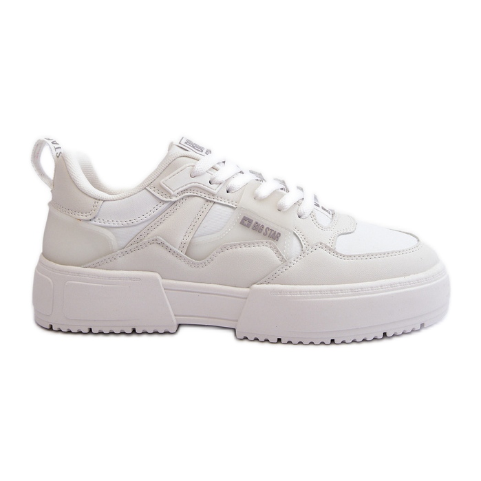 Sneakers da donna Big Star NN274357 Memory Foam System Bianche bianca