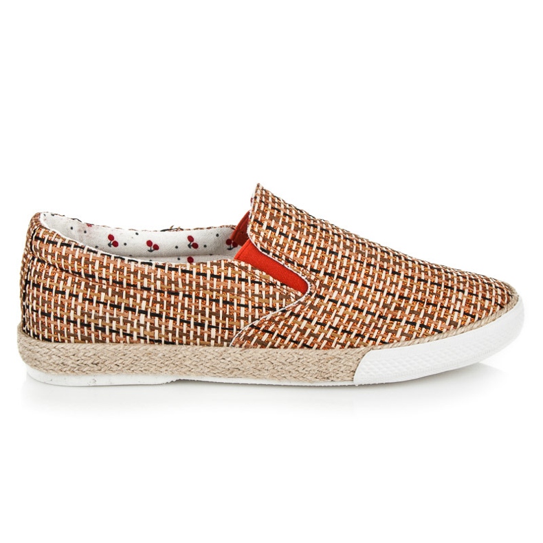 Kylie Slip Ony intrecciato multicolore