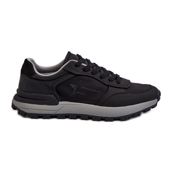 Sneakers da Uomo Big Star NN174069 Sistema Memory Foam Nere nero