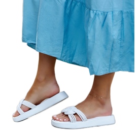 Infradito Ferrei in gomma bianca