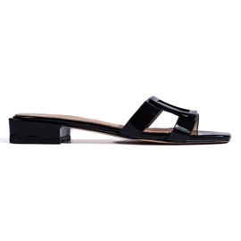 Classiche infradito da donna nere eleganti nero