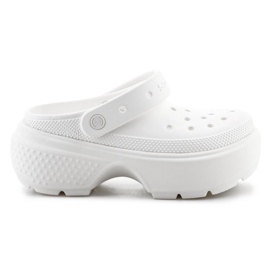Infradito Crocs Stomp Clog 209347-0WV bianca