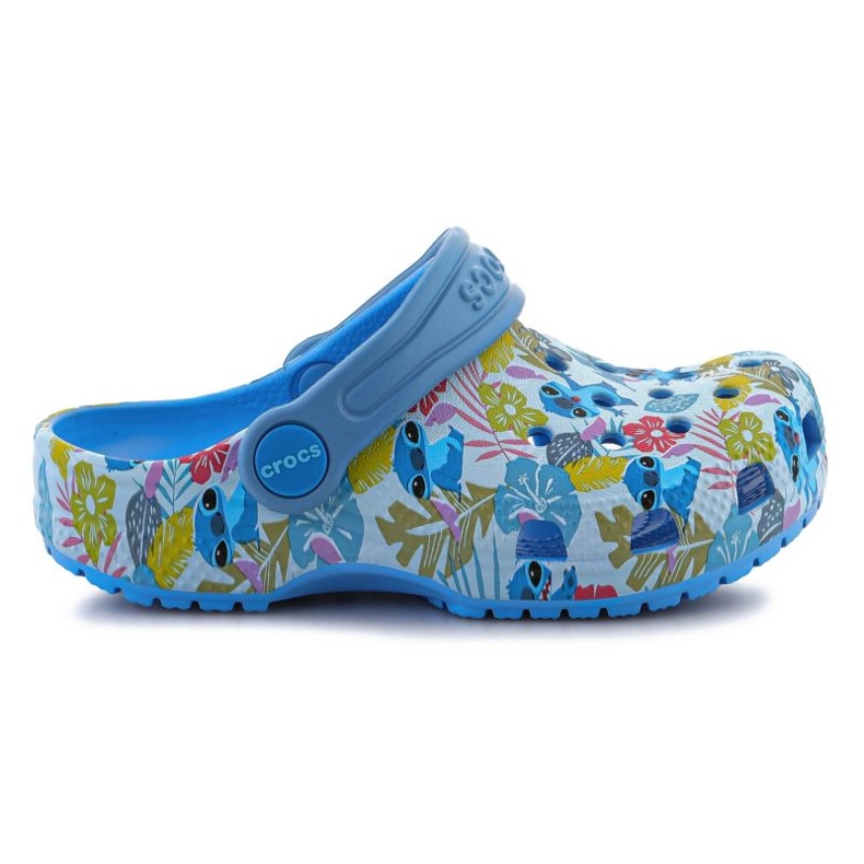 Infradito Crocs Disney Stitch Classic Clog 209471-4TB per bambini blu