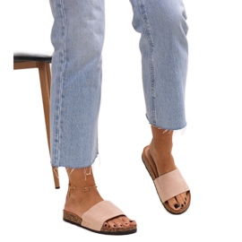 Infradito classiche con suola in sughero Matilte beige