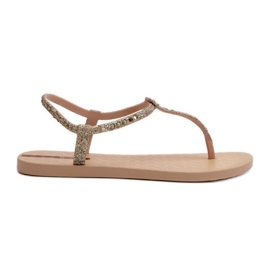 Sandali infradito da donna con glitter 26914 Ipanema Class Brilha Fem Gold d'oro