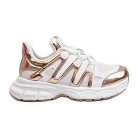 Sneakers da Donna Bianche e Oro Ahmani bianca