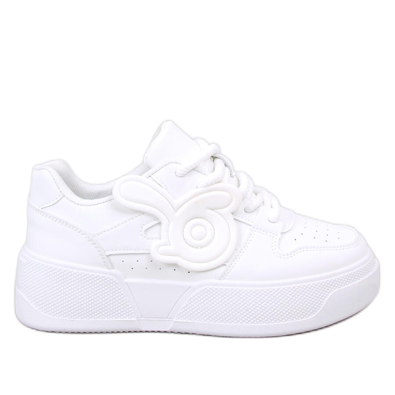 Scarpe da ginnastica con plateau Broady Allwhite bianca
