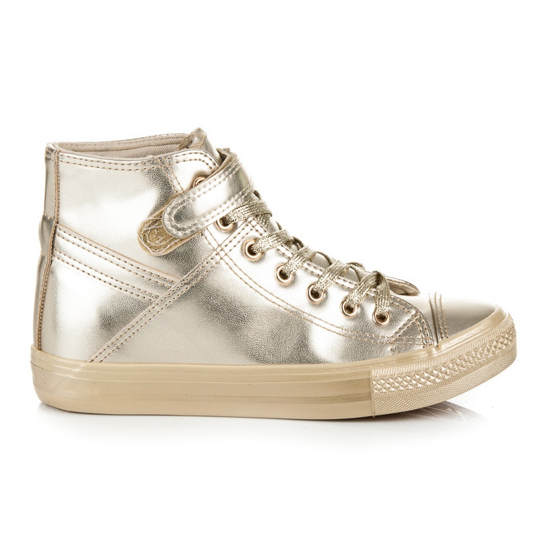 Seastar Sneakers alte con lacci giallo