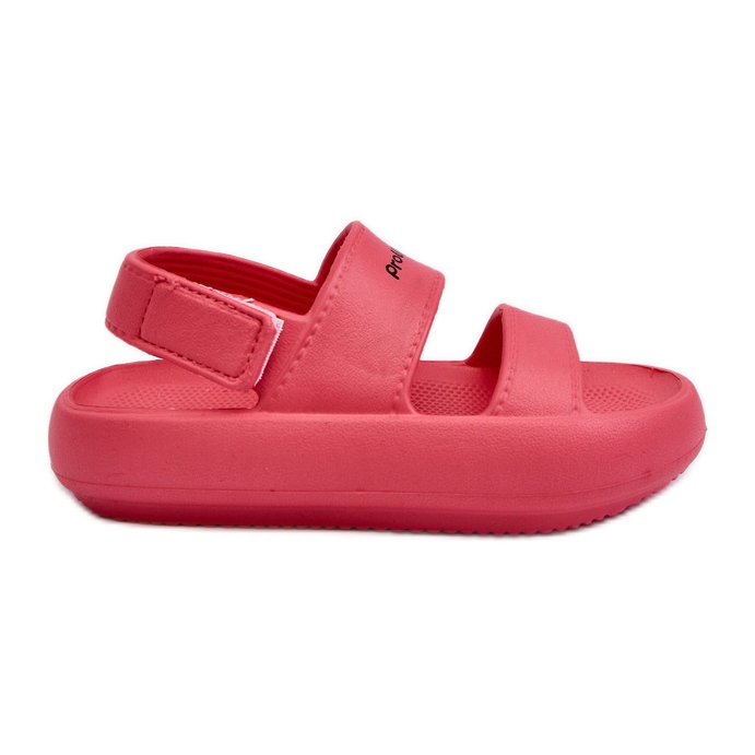 Sandali leggeri in schiuma con velcro ProWater PRO-24-05-02K Rosa