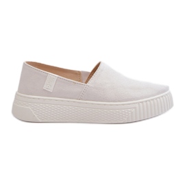 Big Star Scarpe da ginnastica con plateau da donna NN276006 Sistema Memory Foam Bianco bianca