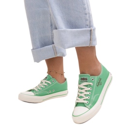 Scarpe da ginnastica verdi Big Star NN274240 verde