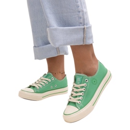 Scarpe da ginnastica verdi Big Star NN274268 verde
