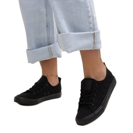 Sneakers in tessuto nero Big Star LL274226
