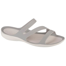 Sandali Crocs Swiftwater W 203998-1FT infradito grigio