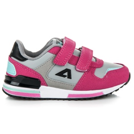 American Club Sneakers colorate con velcro multicolore