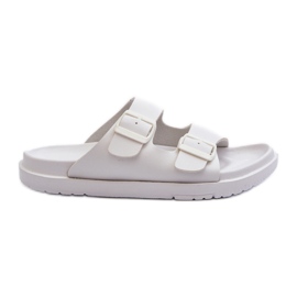 Infradito Leggere Da Uomo Con Fibbie Big Star NN174594 Bianco