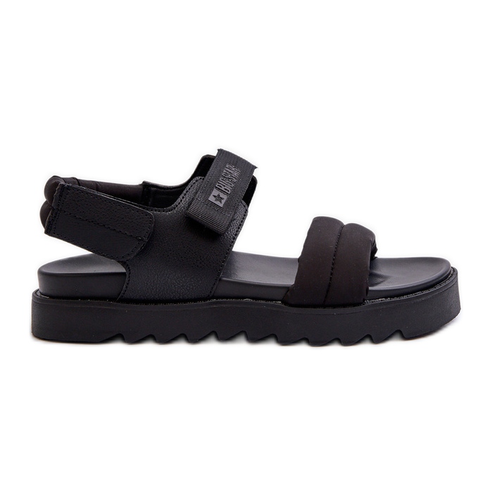 Sandali da donna sulla piattaforma Big Star NN274750 neri nero