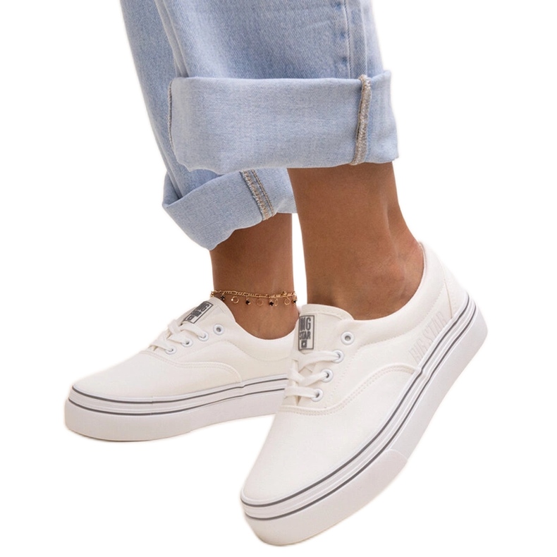 Scarpe da ginnastica bianche Big Star LL274228 101 bianca