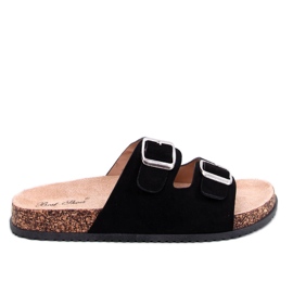 Ponses Pantofole in sughero nero