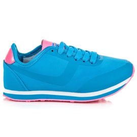 Haker Sneakers a molla blu