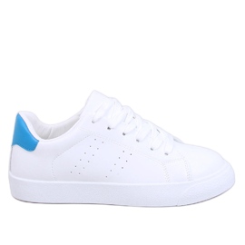 Sneakers da donna Minar di colore blu bianco