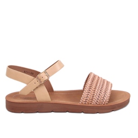 Sandali Salinon Beige in stile boho