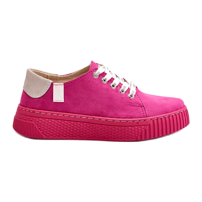 Sneakers da donna Memory Foam System Big Star NN276004 Fucsia rosa