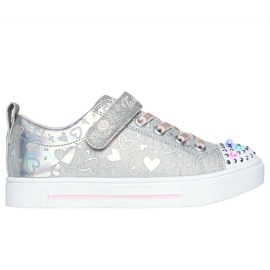 Skechers Led Heather Charms 314787L Scarpe Gysl argento