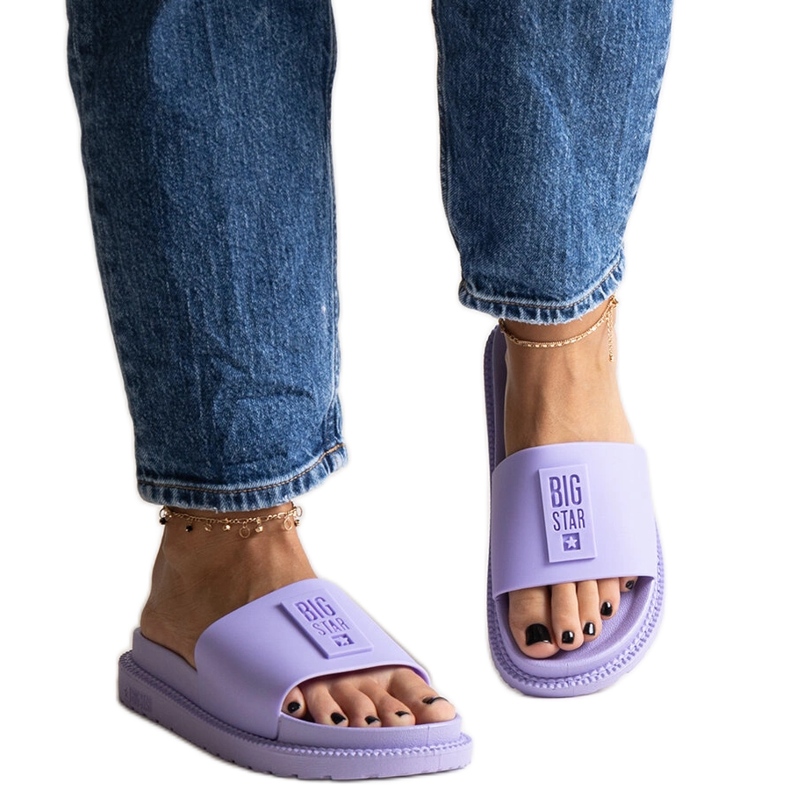 Infradito viola Big Star LL274426