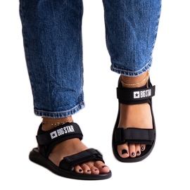 Sandali sportivi neri Big Star HH274A024 nero