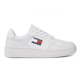 Tommy Hilfiger Retro Basket Ess Scarpe EN0EN02505 Ybs bianca