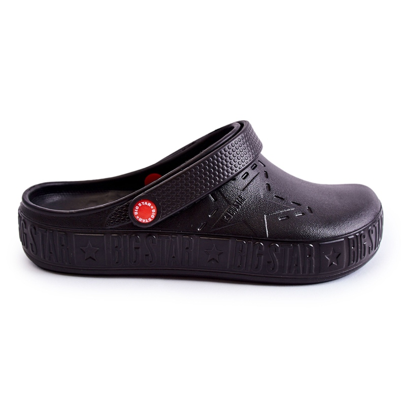 Ciabatte leggere da uomo Kroks Big Star II175001 nere nero
