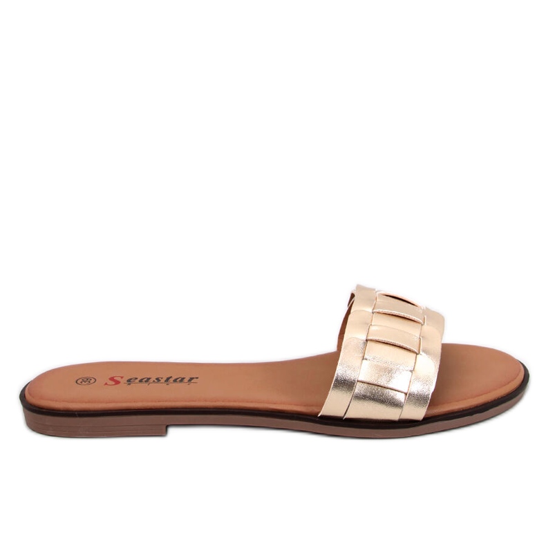 Infradito da donna di Lotts Gold d'oro