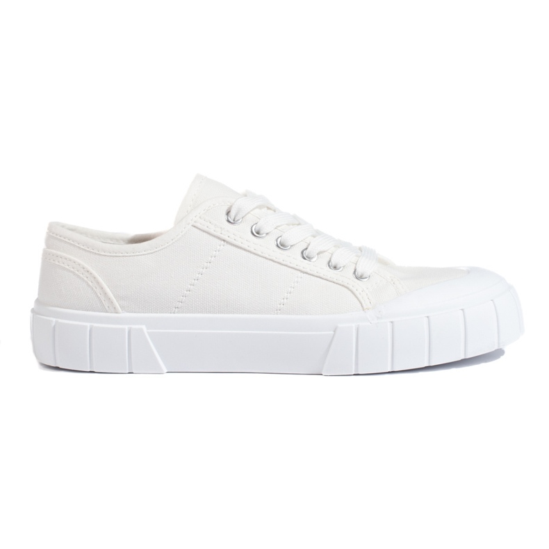 Comode sneakers bianche da donna bianca