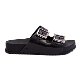 Ciabatte lisce da donna ZAXY HH285157 Nere nero