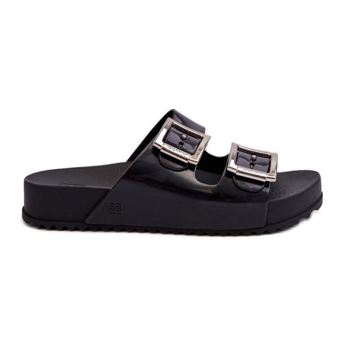 Ciabatte lisce da donna ZAXY HH285157 Nere nero