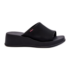Infradito con zeppa da donna profumate ZAXY LL285084 Nero