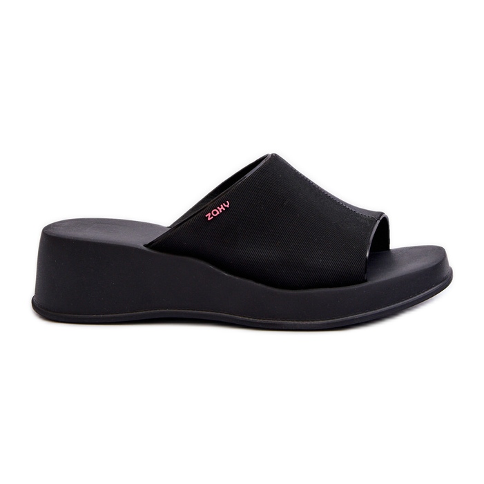 Infradito con zeppa da donna profumate ZAXY LL285084 Nero
