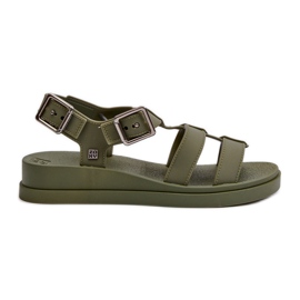 Sandali da donna lisci profumati ZAXY NN285005 Verde