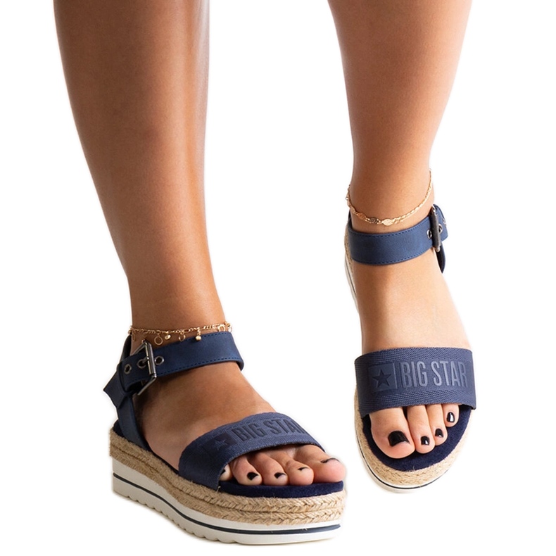 Sandali blu navy Big Star LL274869