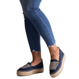 Espadrillas blu navy Big Star JJ274889