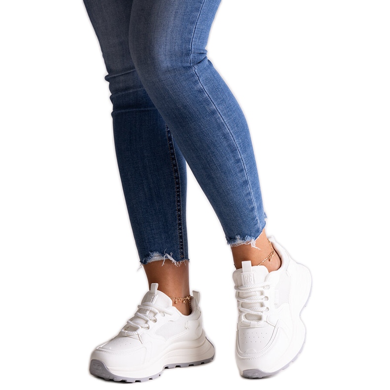 Scarpe da ginnastica bianche Big Star NN274A107 bianca