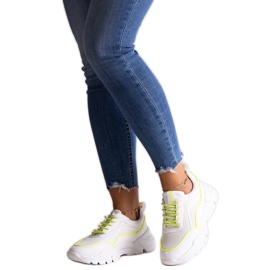Scarpe da ginnastica bianche Big Star JJ274784 bianco